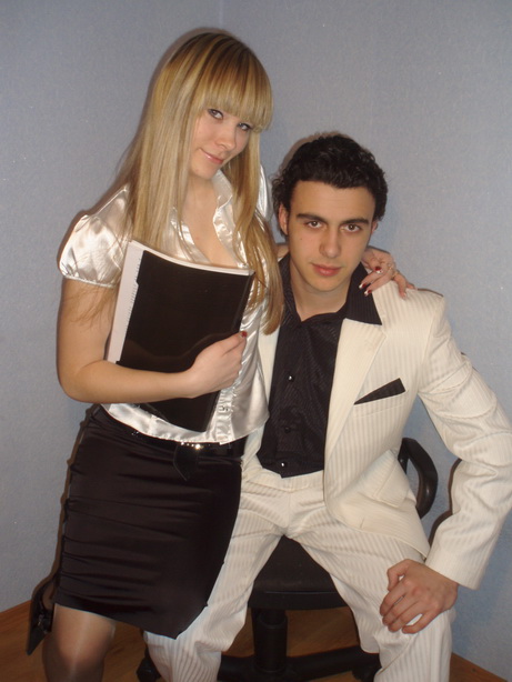 Калайда Артём и Козлова Валерия - учасники конкурса Краща пара Інституту економіки